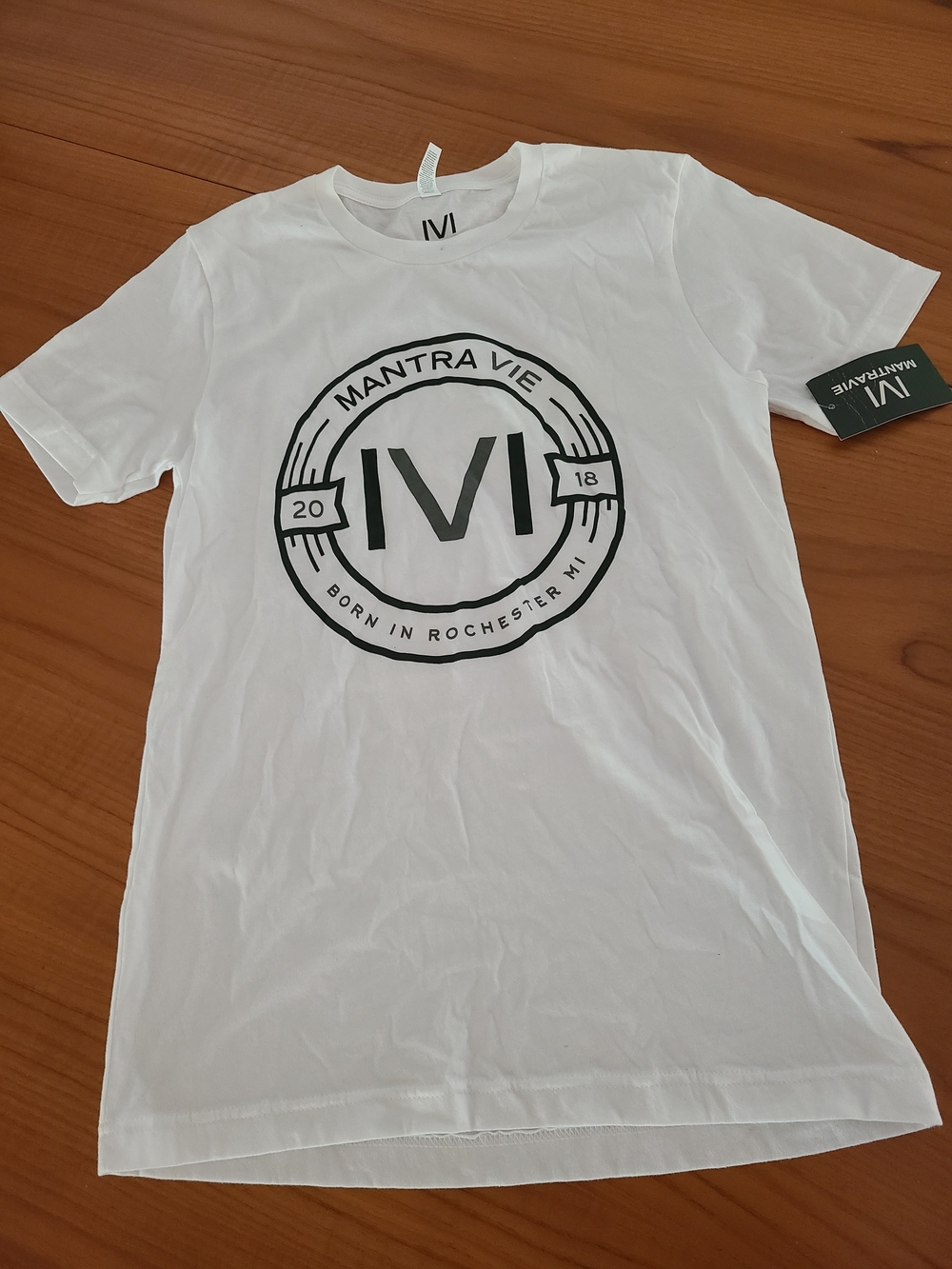 White Graphic Logo T-Shirt